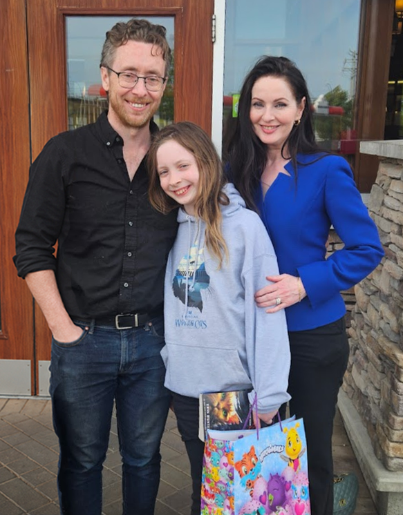 Shane Ryan with family
